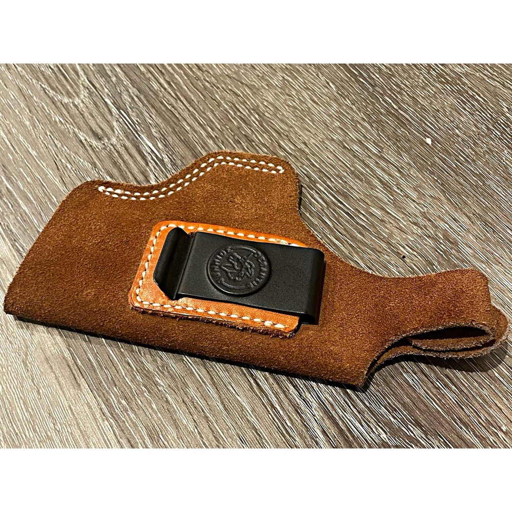 DeSantis Brown Leather IWB Concealment Holster w/Clip